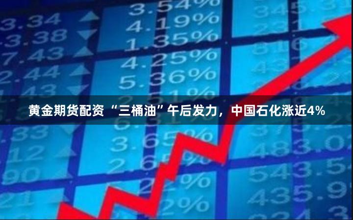 黄金期货配资 “三桶油”午后发力，中国石化涨近4%