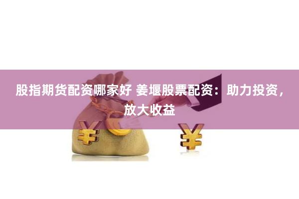 股指期货配资哪家好 姜堰股票配资:助力投资,放大收益